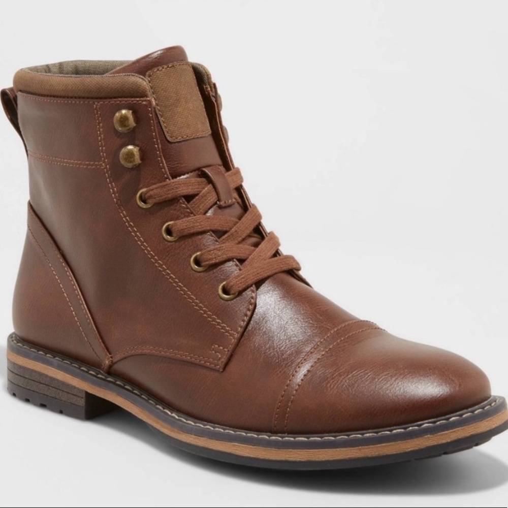NWT Men's Goodfellow Brown Boots